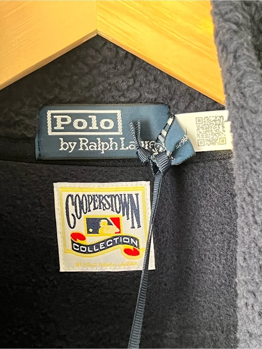 POLO RALPH LAUREN Yankees Vintage Brushed Fleece Pullover Size M